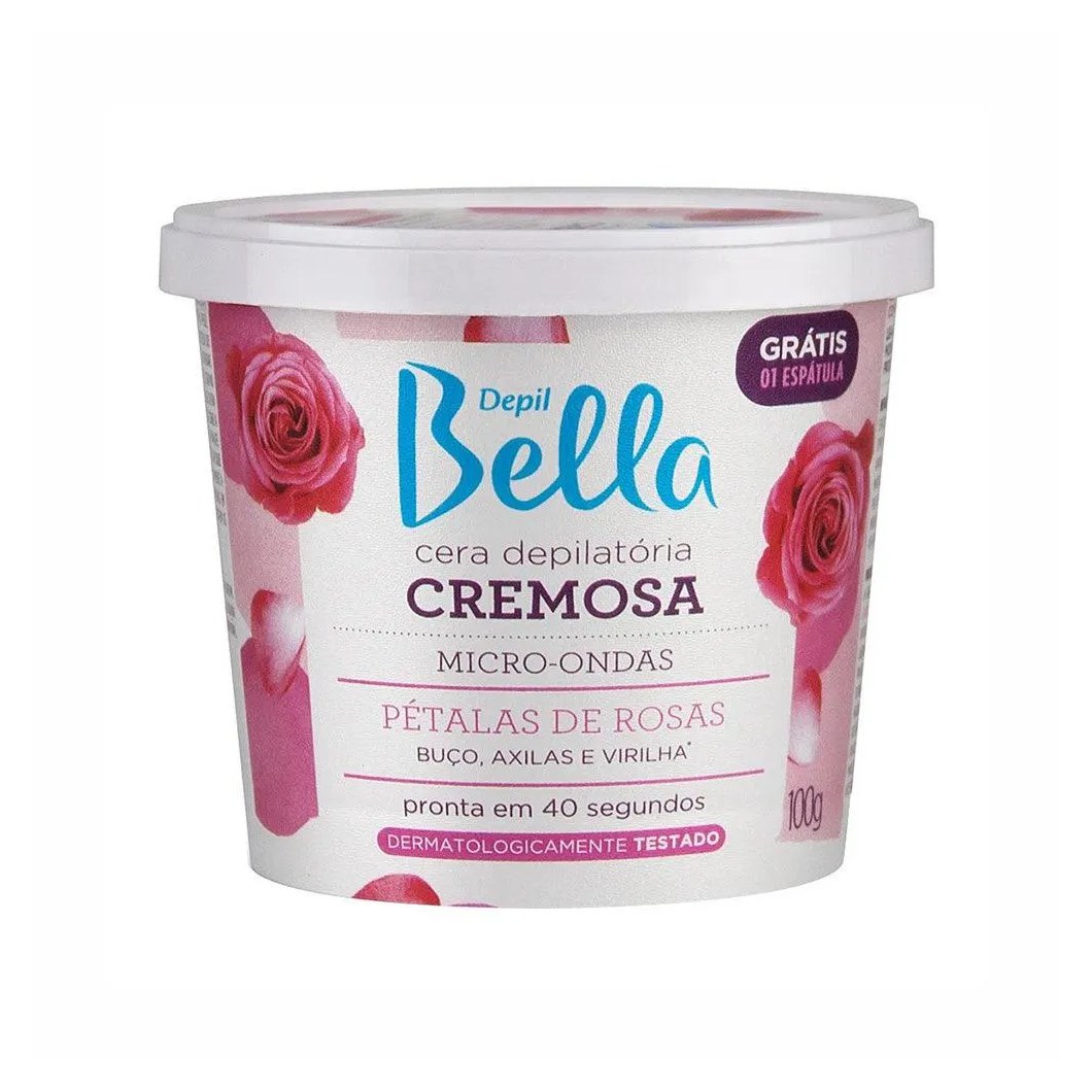 Cera Depilatória Depil Bella Microondas Pétalas 100g