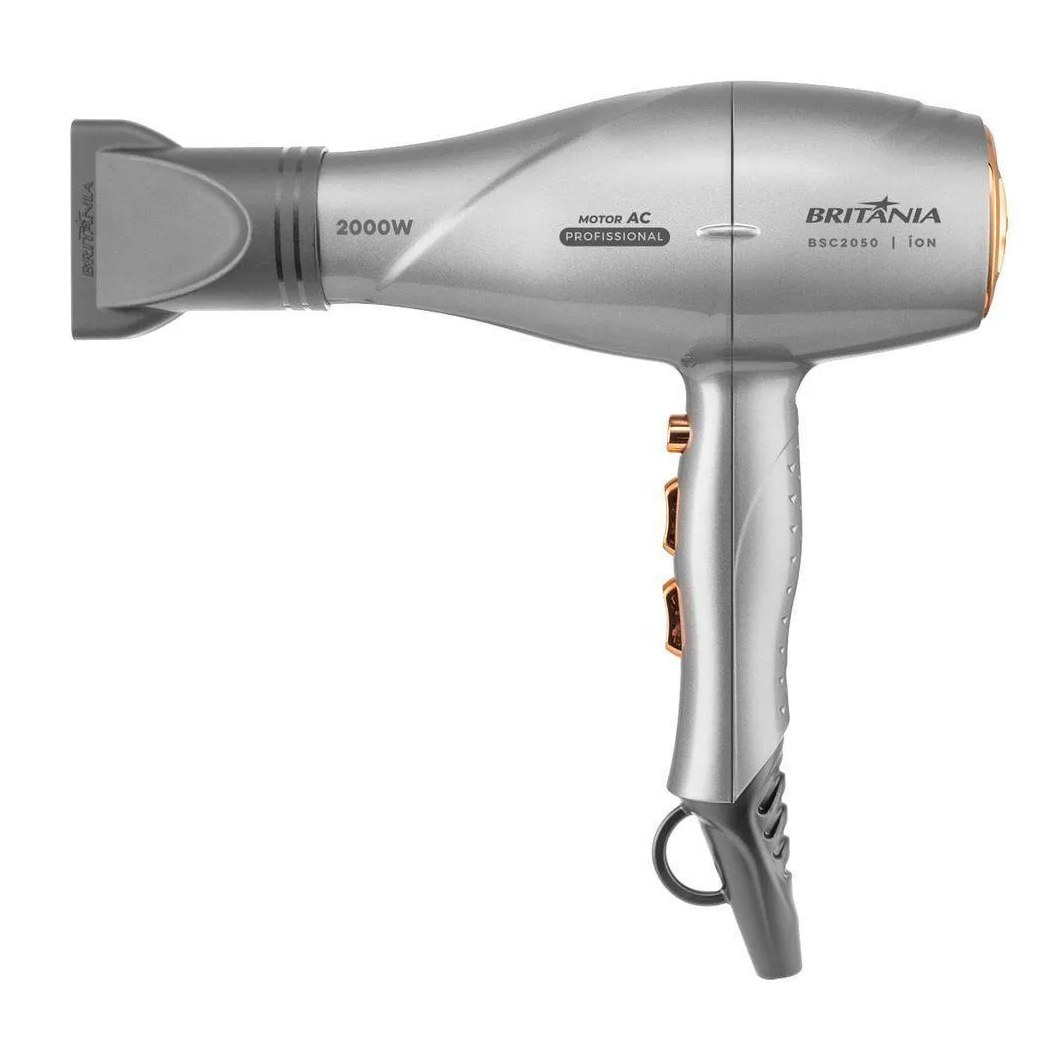 Secador De Cabelos Britânia  Motor Profissional 2000W 220V