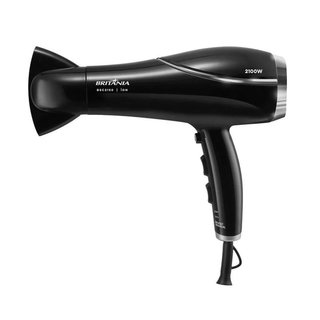 Secador De Cabelos Britânia 2100W Bsc2150 - Bivolt