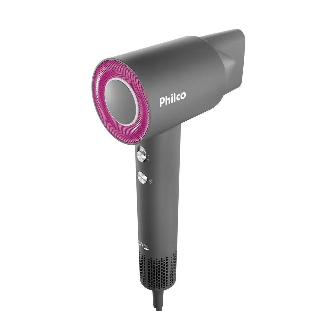 Secador De Cabelos Philco 1600W 4 Temperaturas Psc3600 220V