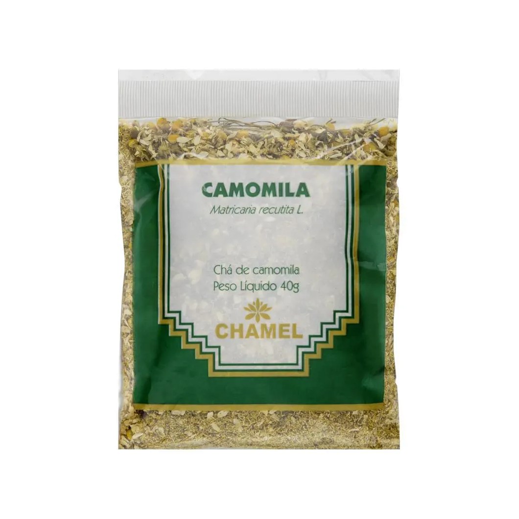 Chá Pacote Camomila Flores 40G - Chamel