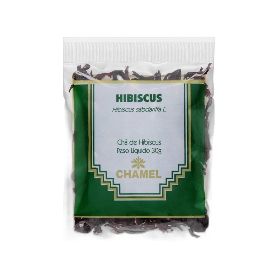 Chá Pacote Hibiscus 30G - Chamel