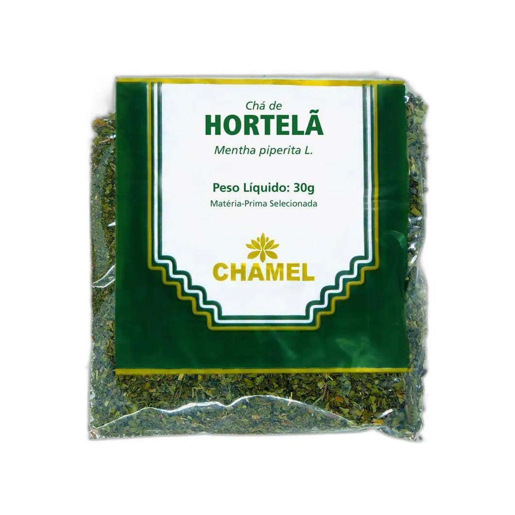 Chá Pacote Hortela 30G - Chamel