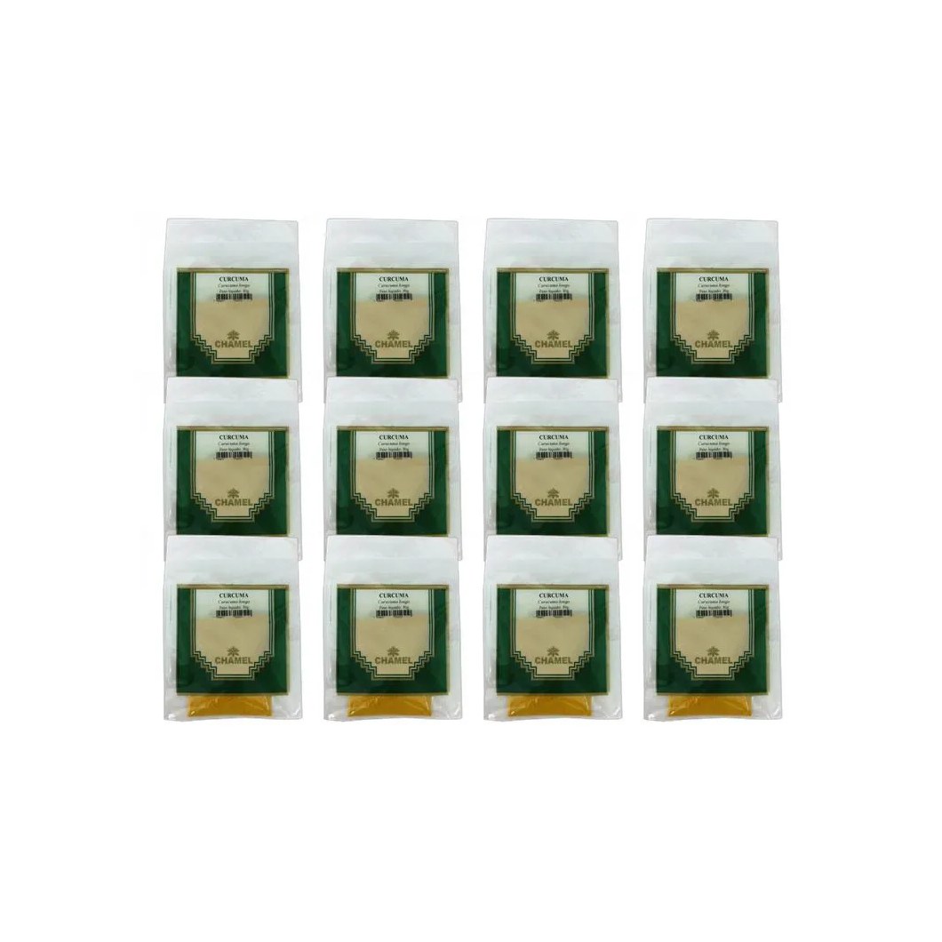 Kit 12X Pacote De Curcuma 30G - Chamel