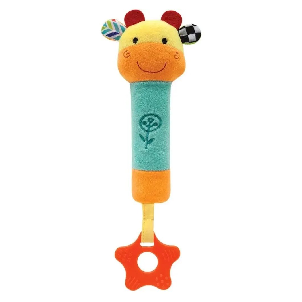 Girafa Com Mordedor Happy Zoo +3M Buba