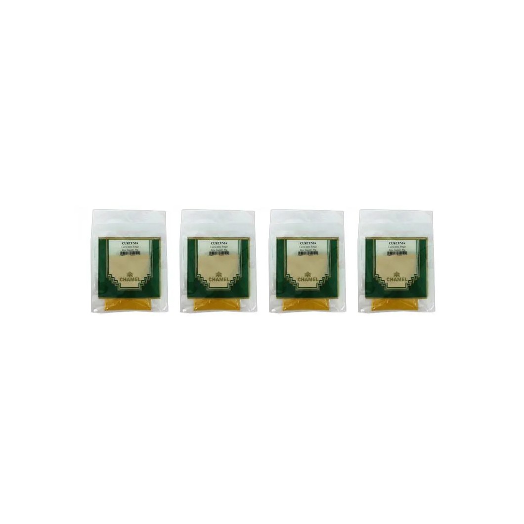 Kit 4X Pacote De Curcuma 30G - Chamel