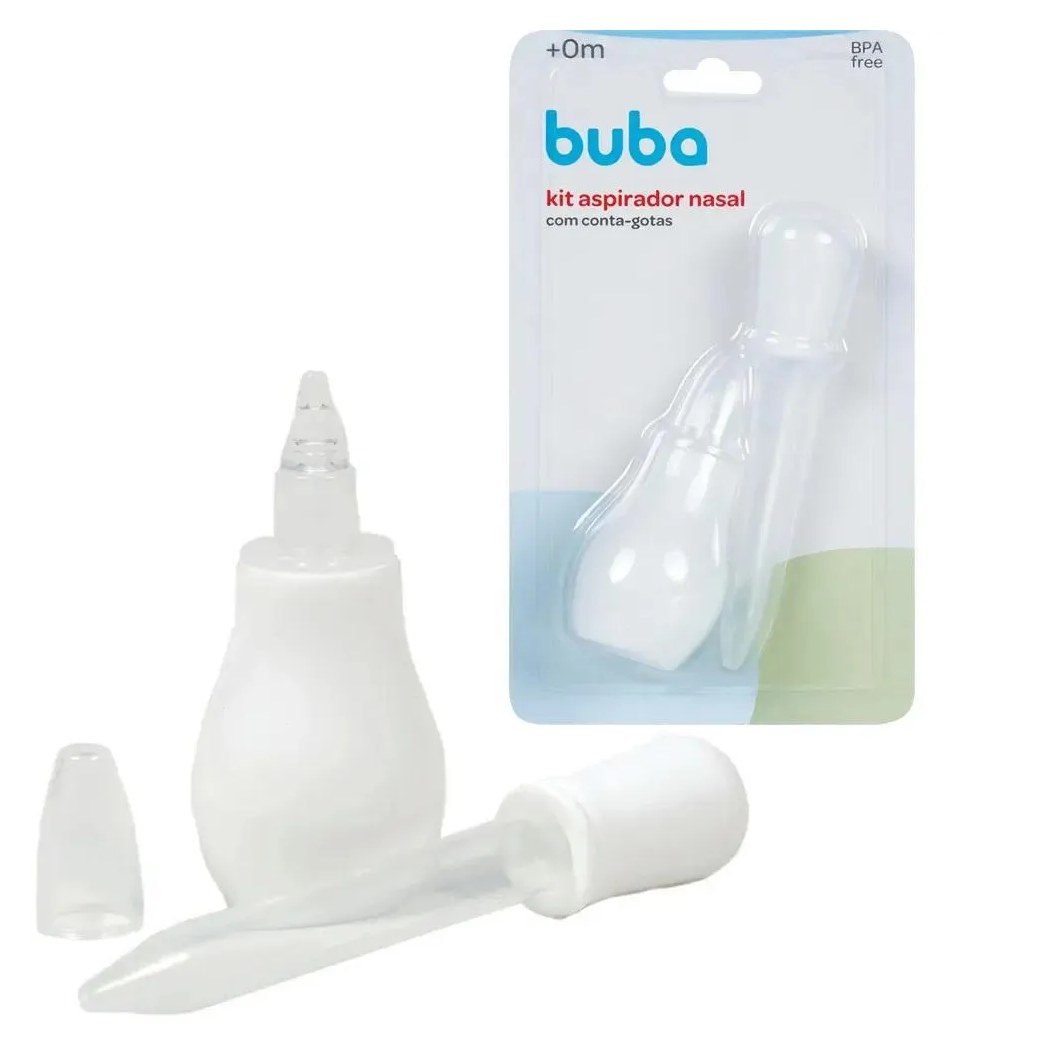 Aspirador Nasal + Conta Gotas Buba