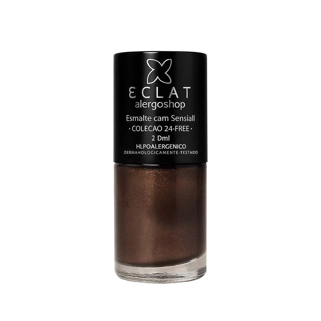Esmalte Marfim Negro Perolado Hipoalergênico Eclat Alergoshop 7Ml
