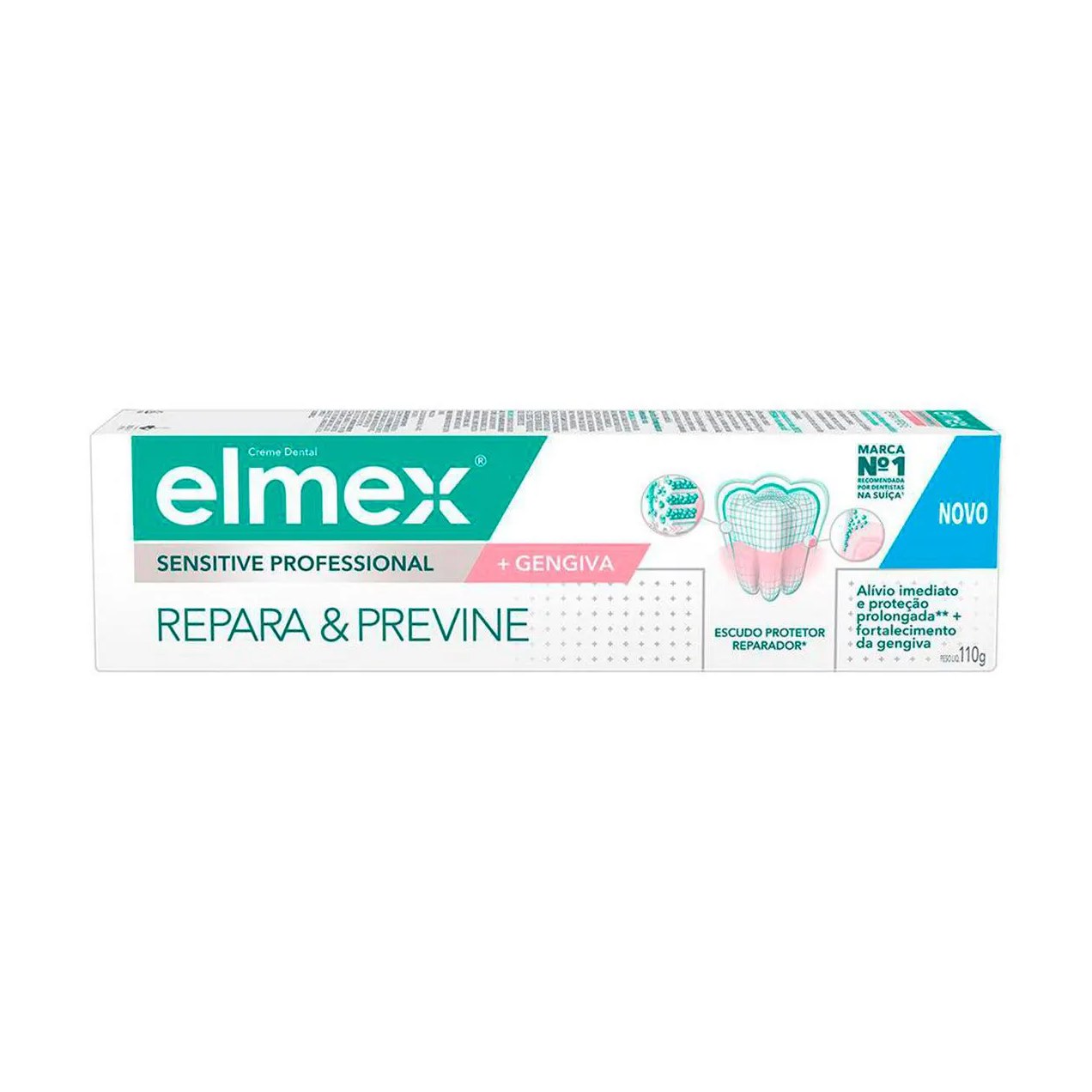 Creme Dental Elmex Sensitive Professional + Gengiva 110g