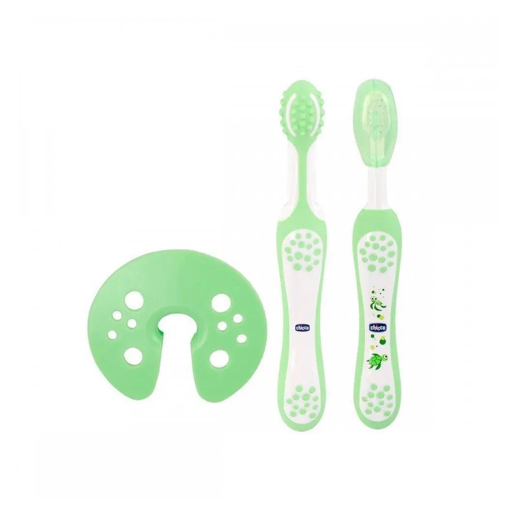 Kit Escova Aprendizagem Dental +4M Chicco