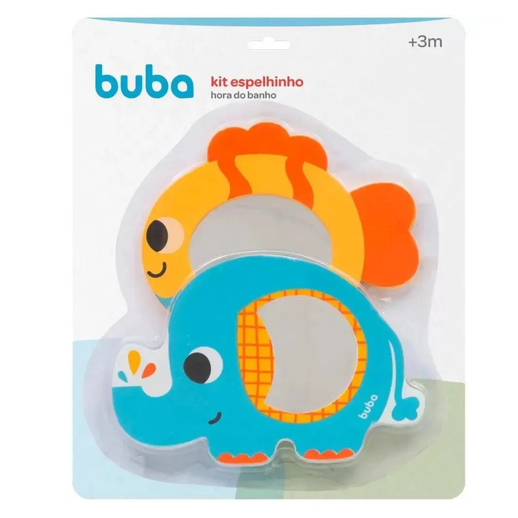 Kit Espelhinhos para Banho 2Und Buba