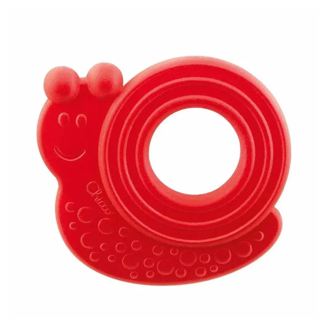 Mordedor Eco Caracol Vermelho +3M Chicco