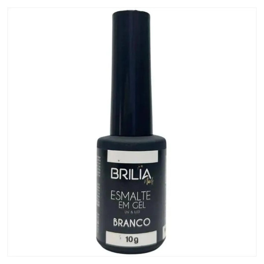 Brilia Nail Esmalte Essencial Branco 10G