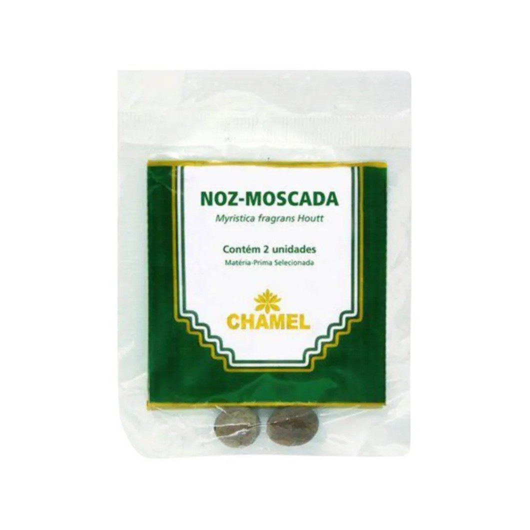 Pacote Noz Moscada Bola 2 Un - Chamel