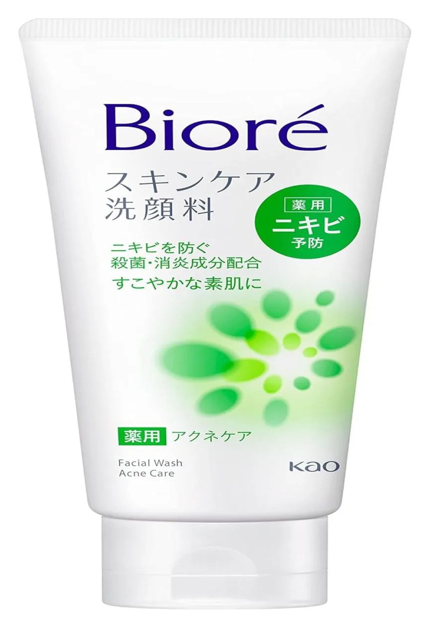 Sabonete de Limpeza Facial Bioré - Skincare Wash Acne Care - 130G