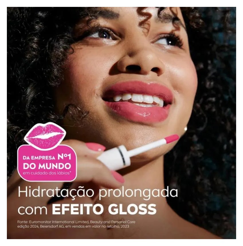 Hidratante Labial Lip Oil Nivea Pink Rock 5,5Ml
