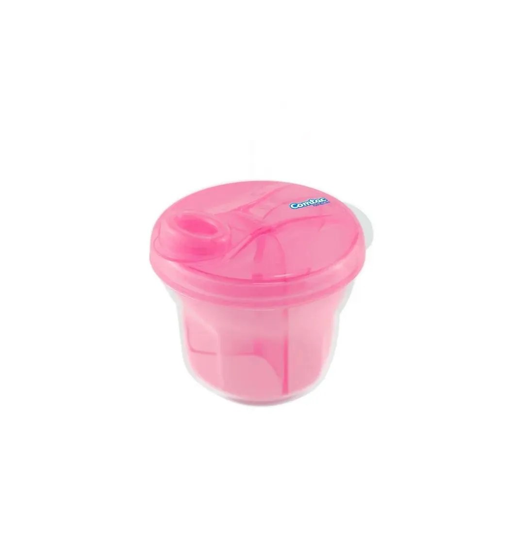 Dosador de Leite em Pó Rosa Comtac Kids