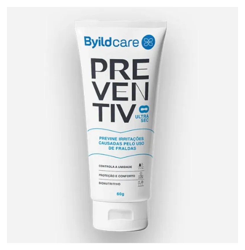 Preventiv Creme Hidratante Bionutritivo Antiatrito Ultra Sec 60g Prevenção de Assaduras - Byildcare