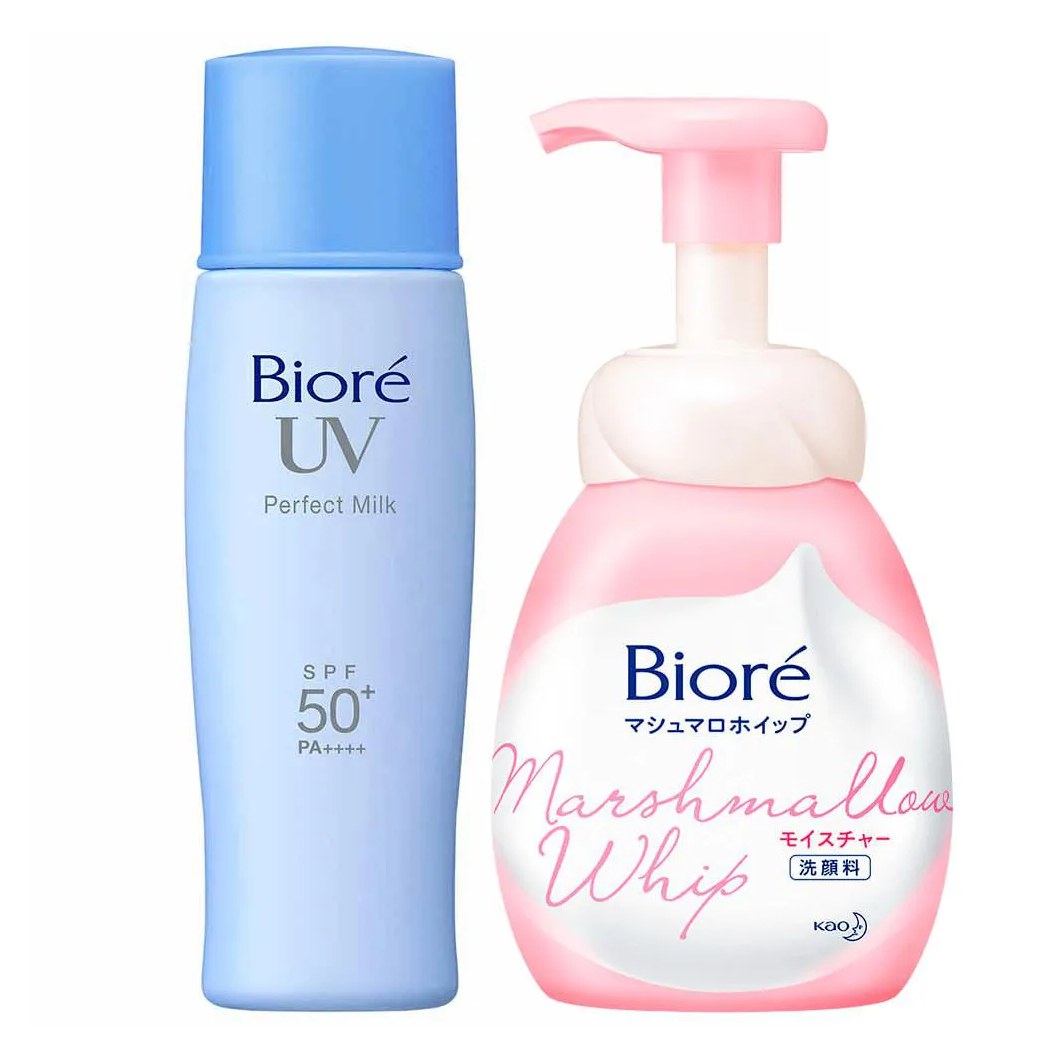 Bioré Kit - Sabonete Líquido Facial + Protetor Solar Fps 50