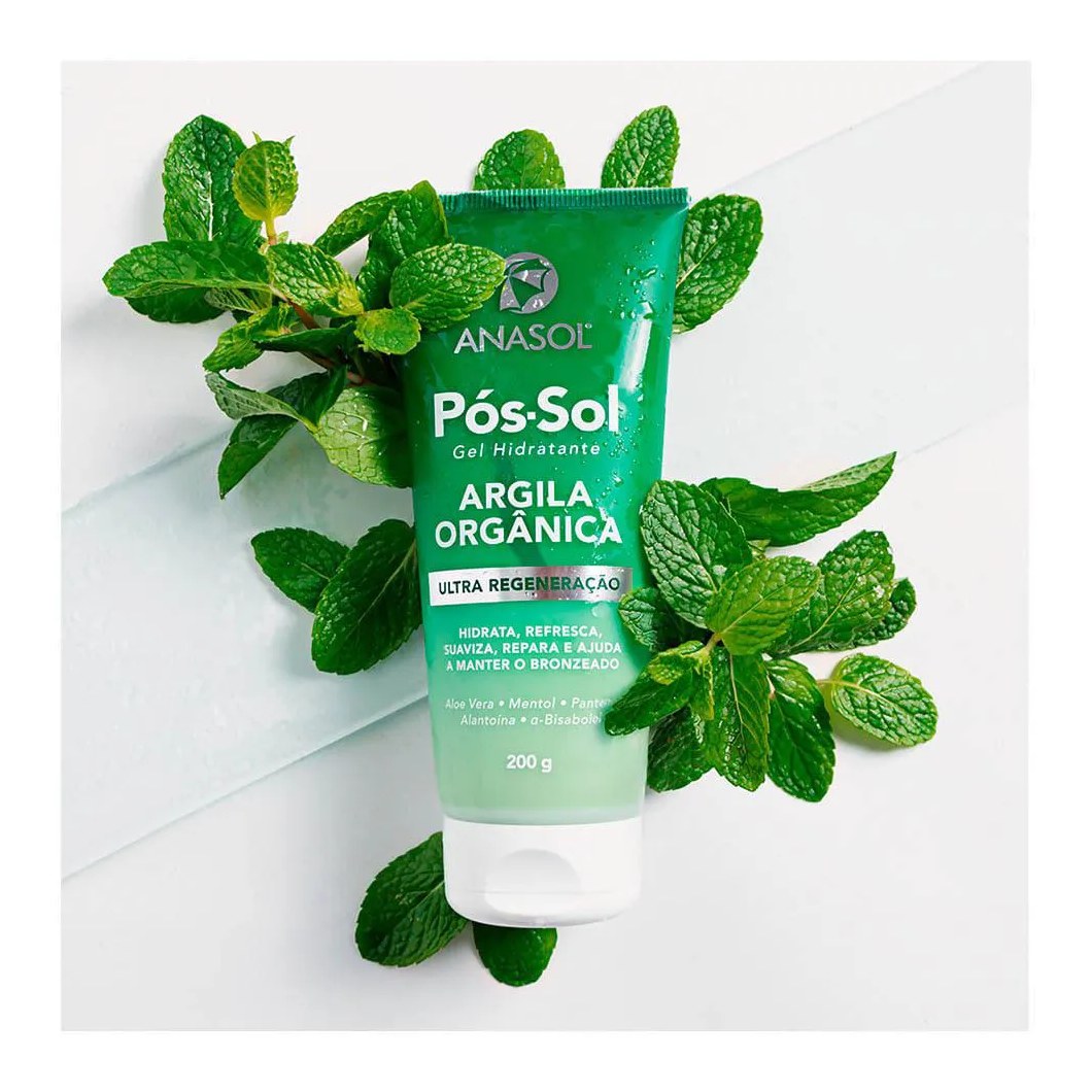 Gel Hidratante Pós-Sol Argila Anasol 200g