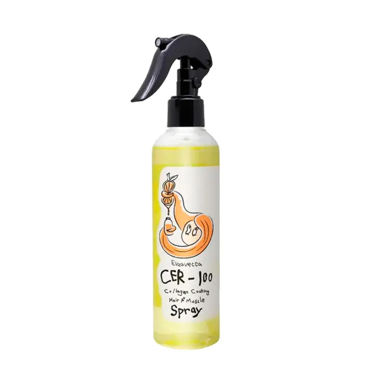 Leave-In Elizavecca Cer-100 Collagen Coating Hair A+ Muscle Cabelos Secos e Ásperos 250ml