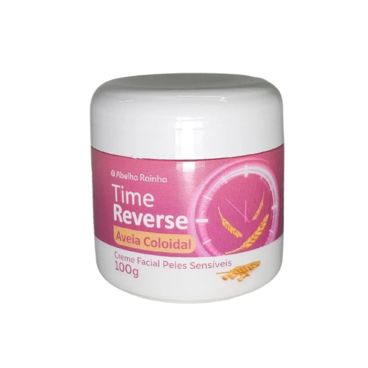 Creme Facial com Aveia Coloidal para Peles Sensíveis Time Reverse Abelha Rainha 100G