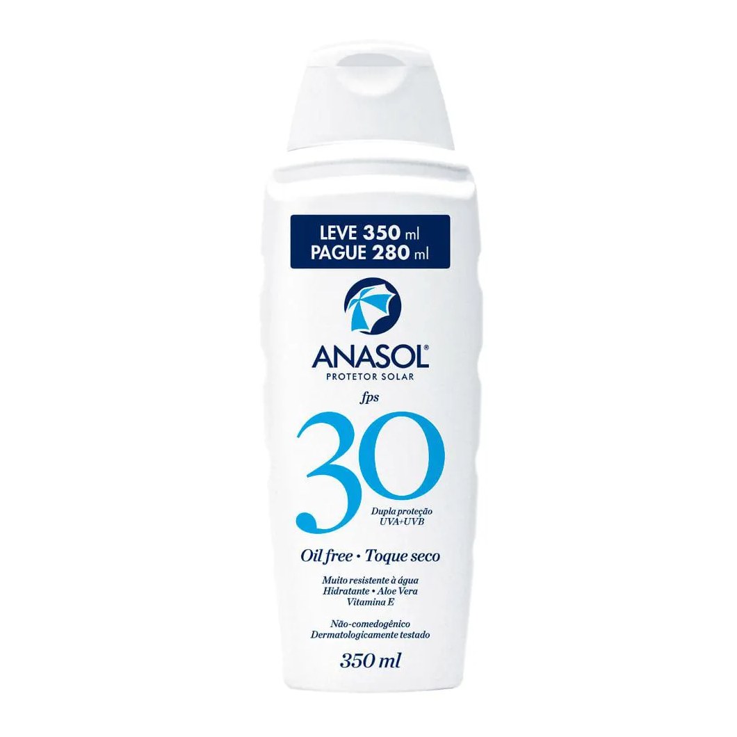 Protetor Solar Loção Fps30 Anasol 350ml