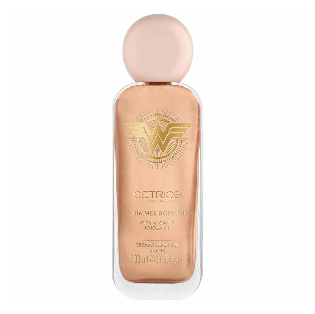 Óleo Corporal com Brilho Catrice Mulher Maravilha 100ml
