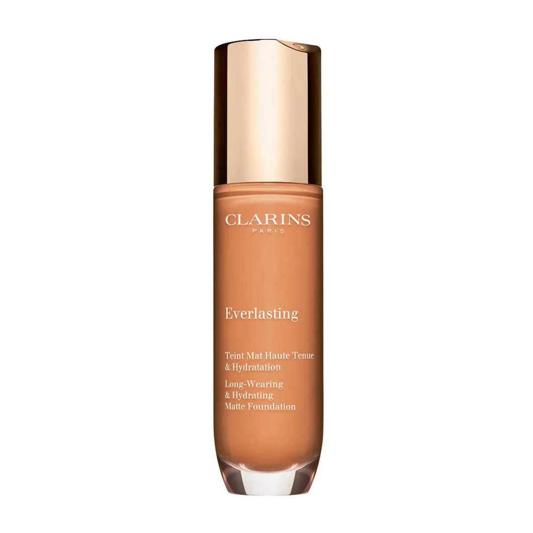 Base Líquida Matte Alta Cobertura Clarins - Everlasting 113c