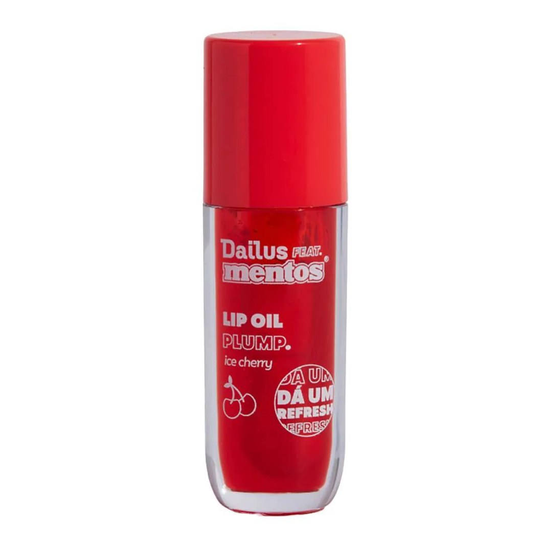 Gloss Labial Dailus Feat. Mentos - Lip Oil Plump ICE Cherry