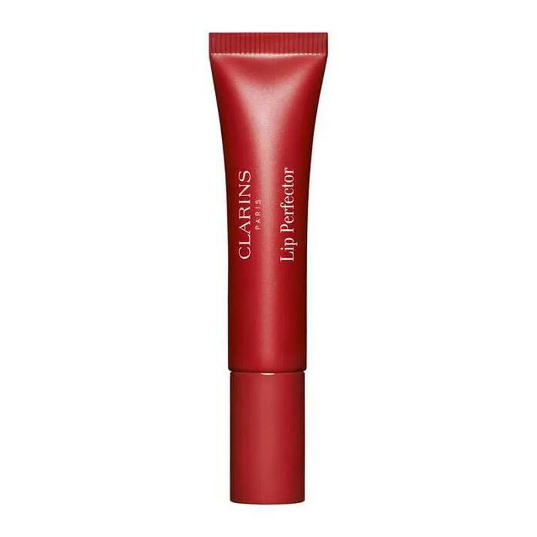 Lip Perfector 2 em 1 Clarins Gloss Labial 12Ml 23  Pomegranate Glow