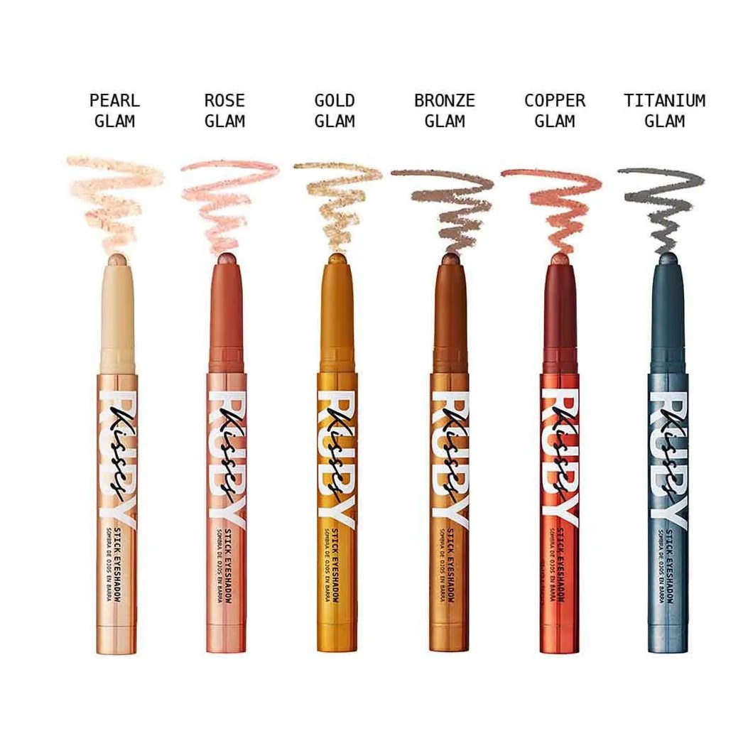 Sombra Cremosa em Bastão Ruby Kisses - Stick Eyeshadow Bronze Glam