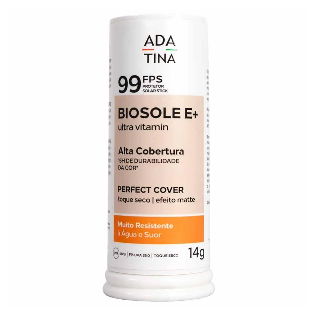 Protetor Solar Stick Clareador Biosole e Plus Ultra Vitamin Fps 99 com Cor 15 Bianco