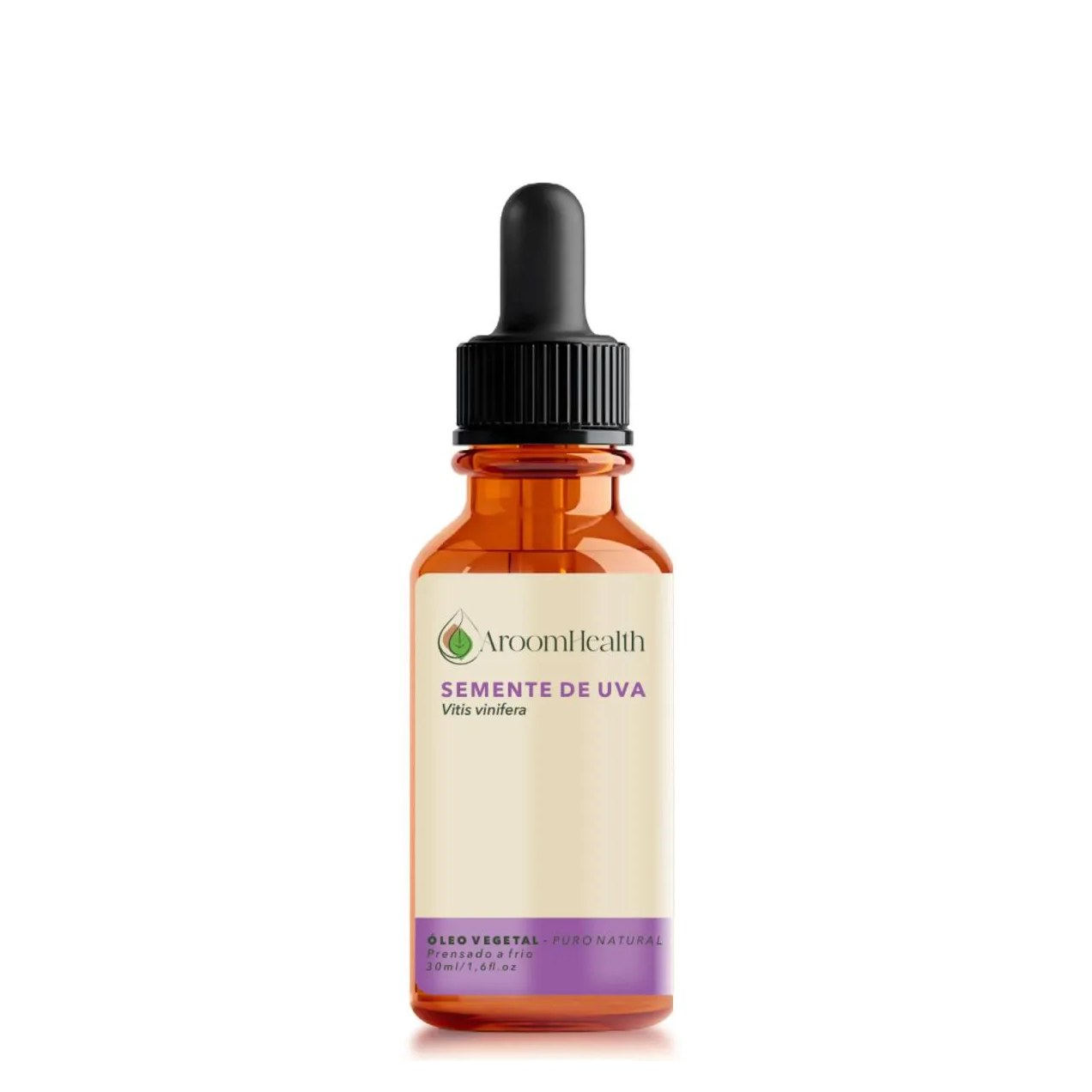 Óleo Vegetal Puro Natural de Semente de Uva 30ml