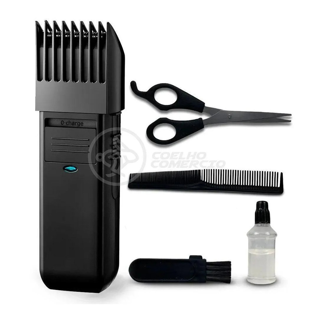Máquina de Cabelo Aparador Acabamento Barba Pezinho Pelos