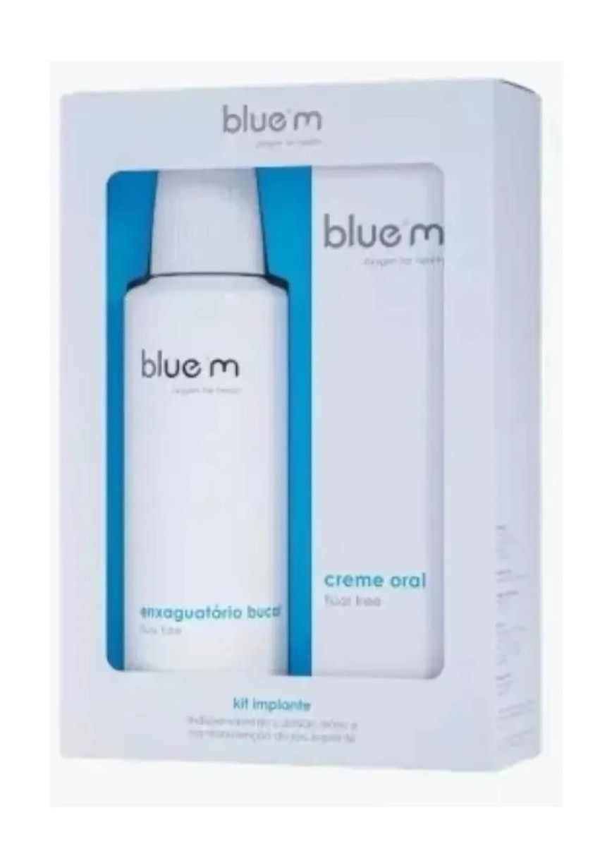 Kit Implante BlueM Enxaguante + Pasta