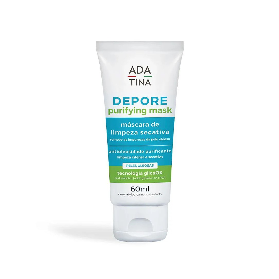 Ada Tina Depore Purifying Mask - Máscara Facial Antioleosidade 60Ml