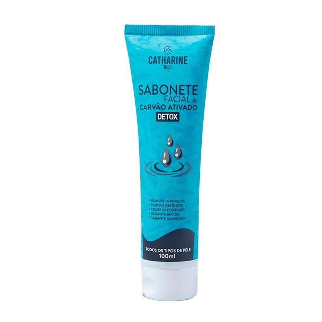 Sabonete Facial de Carvão Ativado Catharine Hill 100Ml 5027-2