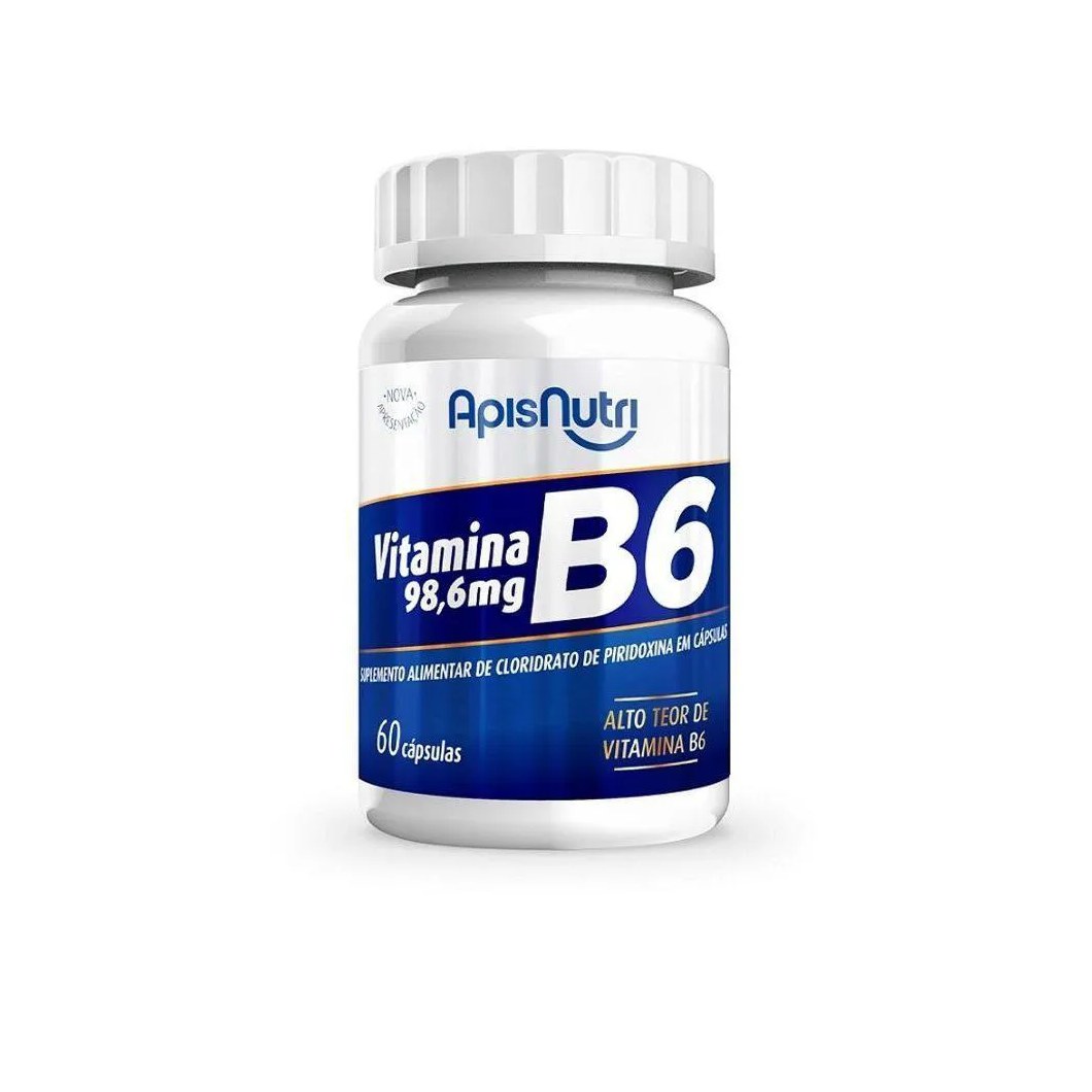 Vitamina B6 - 280Mg 60 Caps
