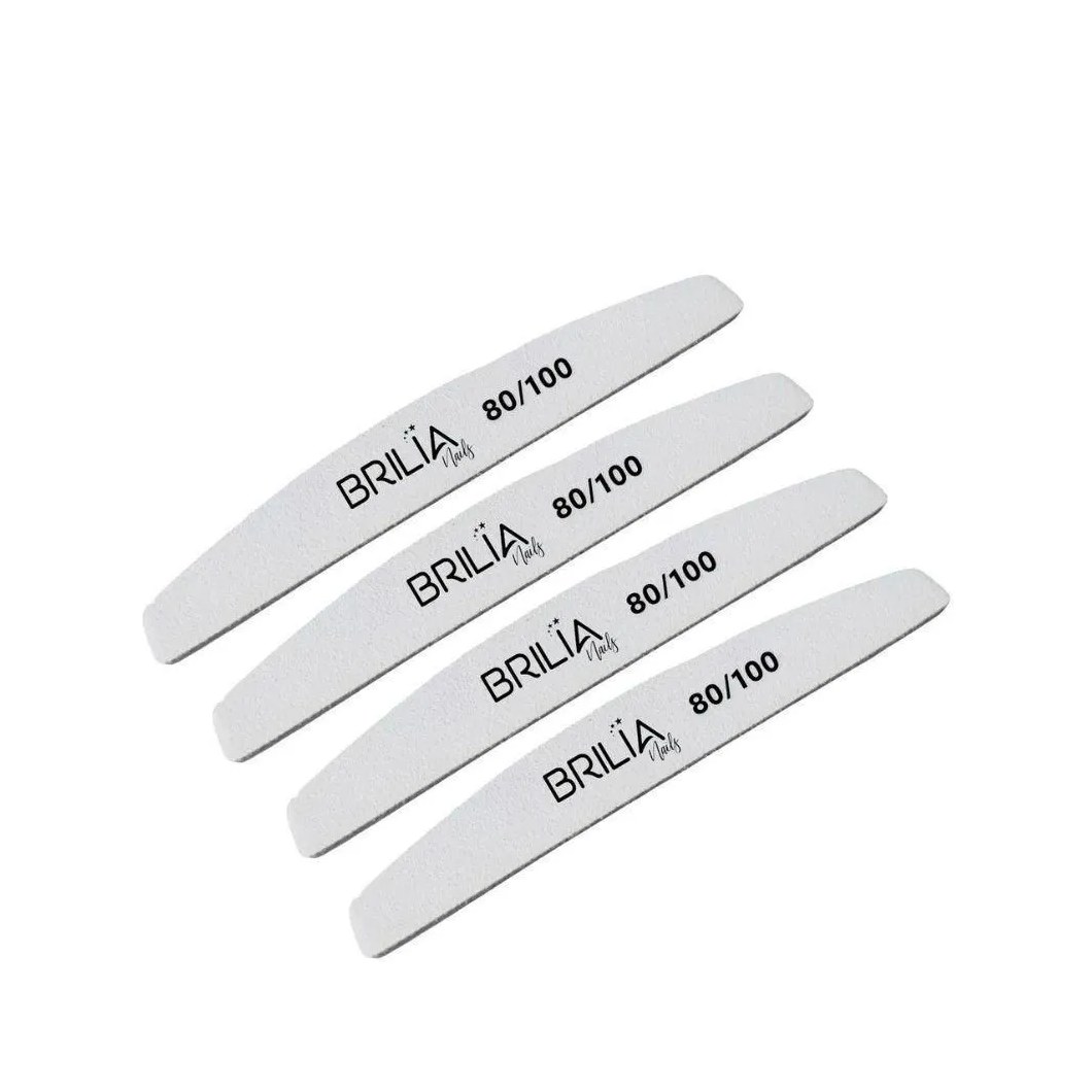 Brilia Nails Lixa Boomerang 80-100 Un