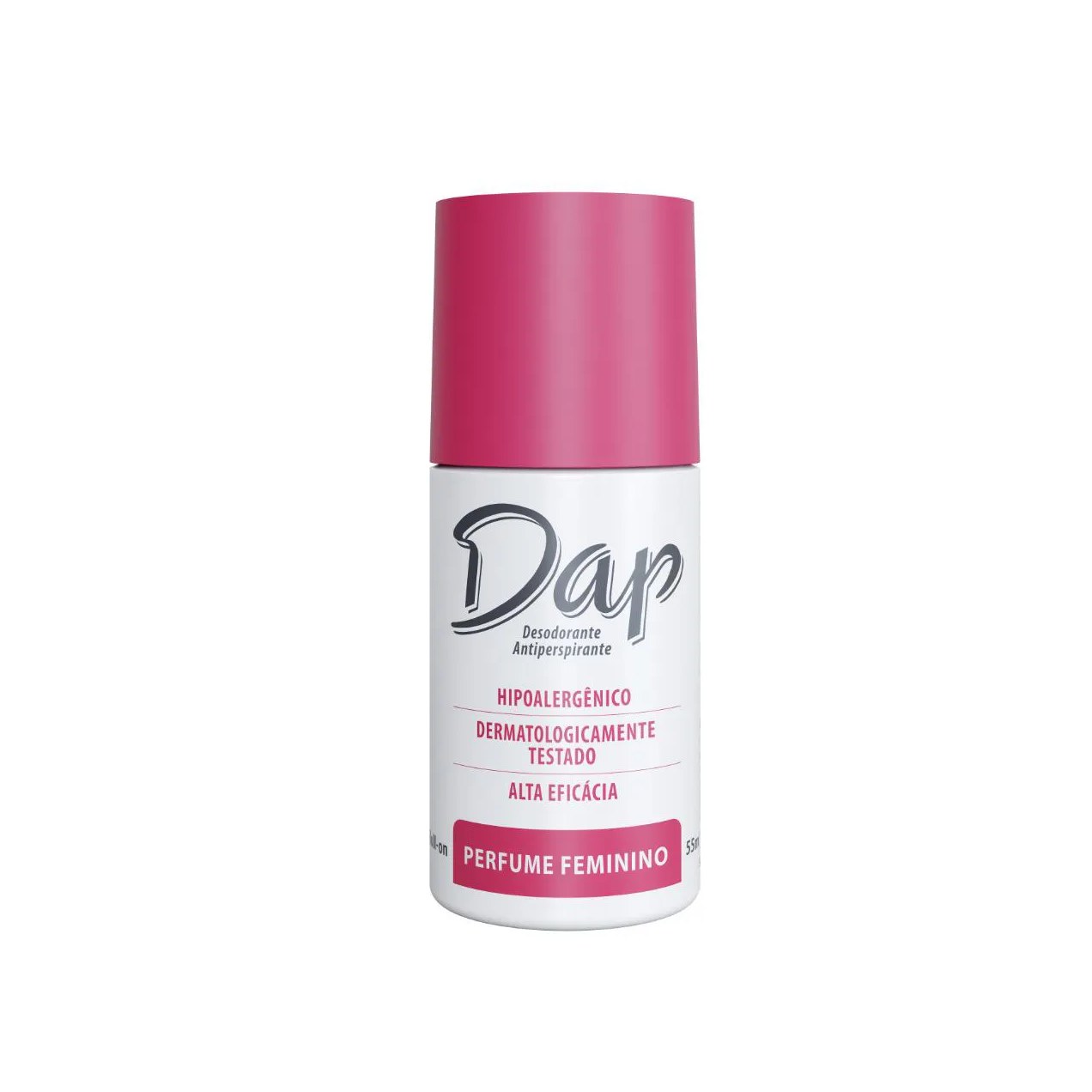 Desodorante Antitranspirante Roll-On Dap Feminino Hipoalergênico Sem Álcool 55ml