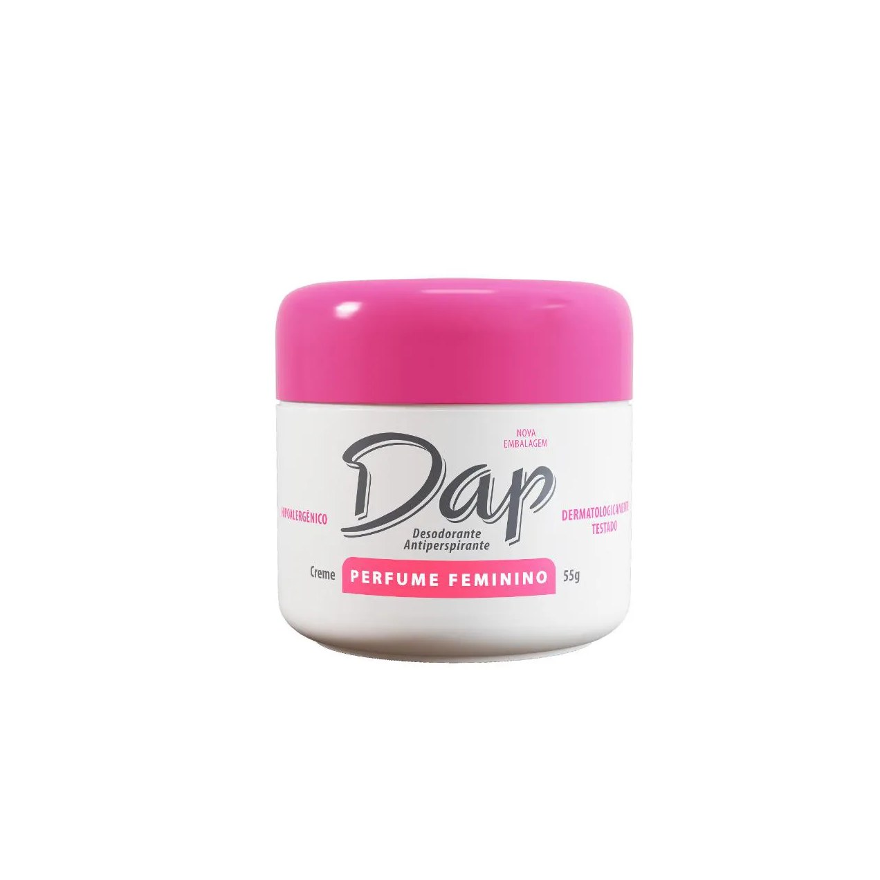 Desodorante Antitranspirante Creme Herbíssimo Tradicional 48h 55g