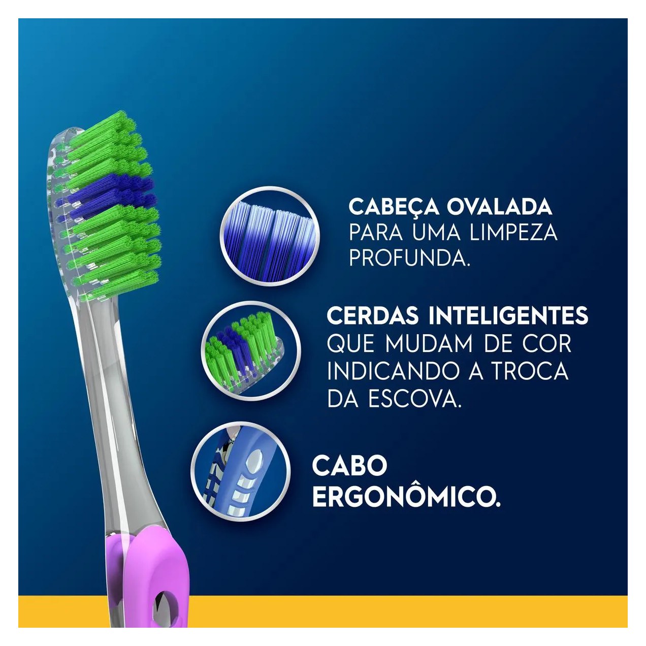 Escova de Dente Oral-B Indicator Color Collection 4 unidades
