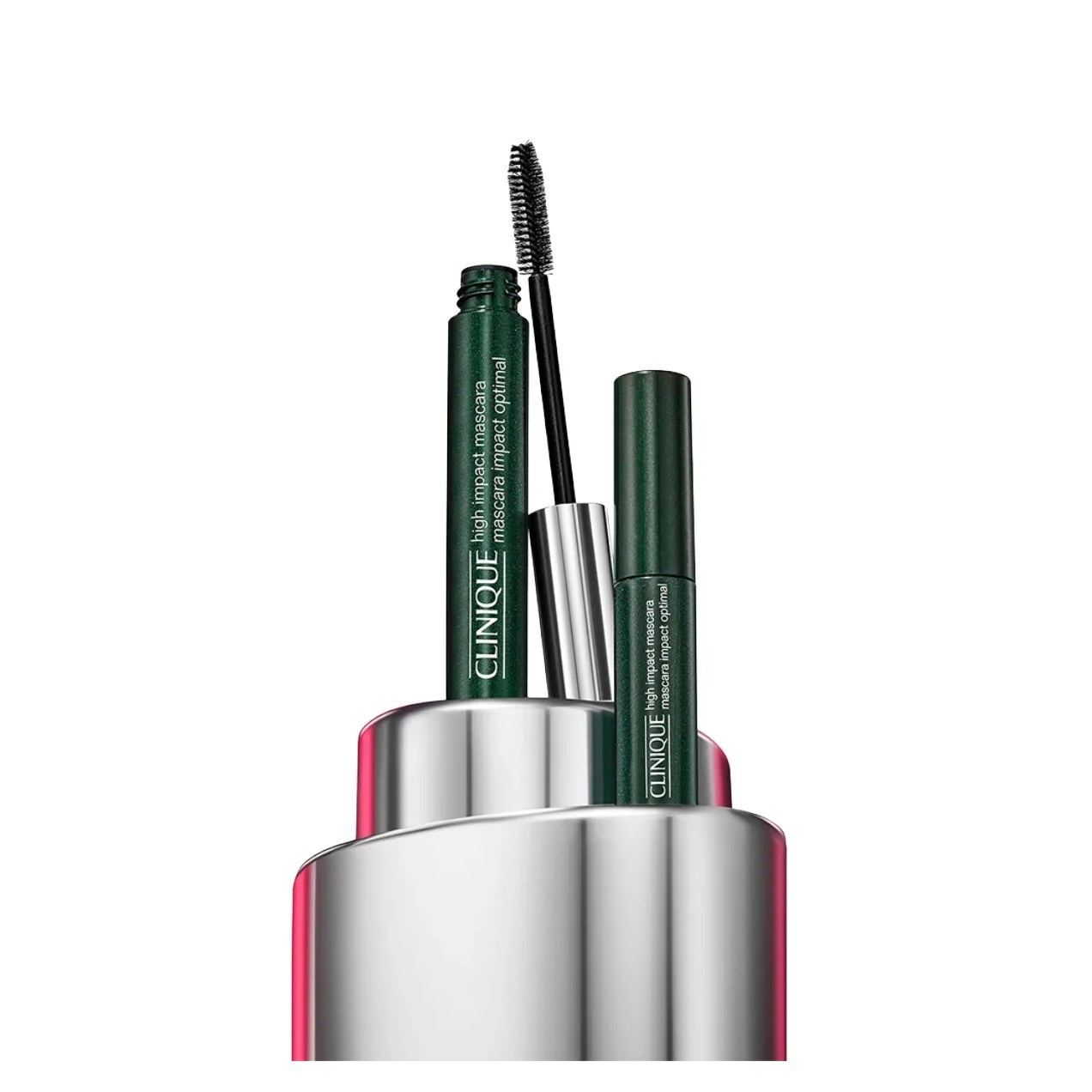 Kit Clinique Dupla de Máscara de Cílios High Impact Optimal 7ml + 3,5ml