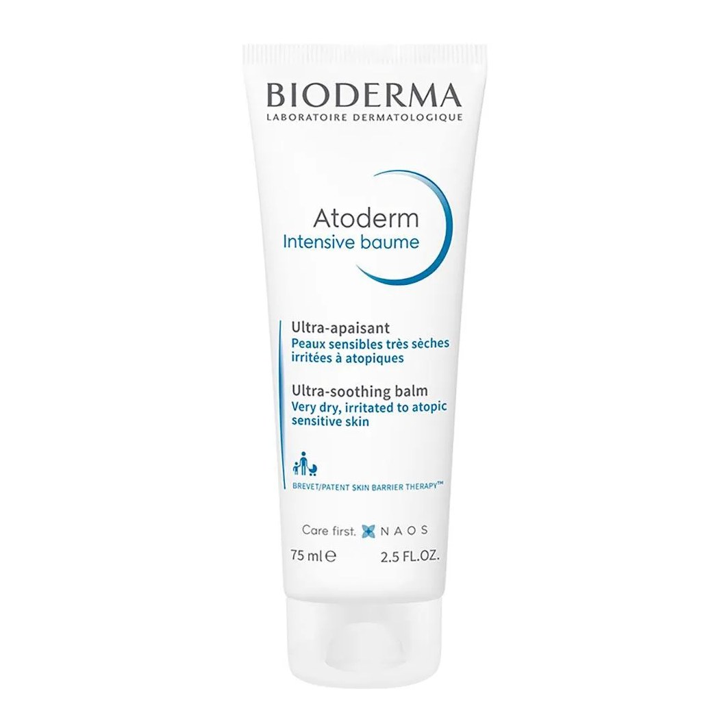 Atoderm Intensive Baume Bioderma para Peles com Ressecamento Intenso e Coceira 75ml