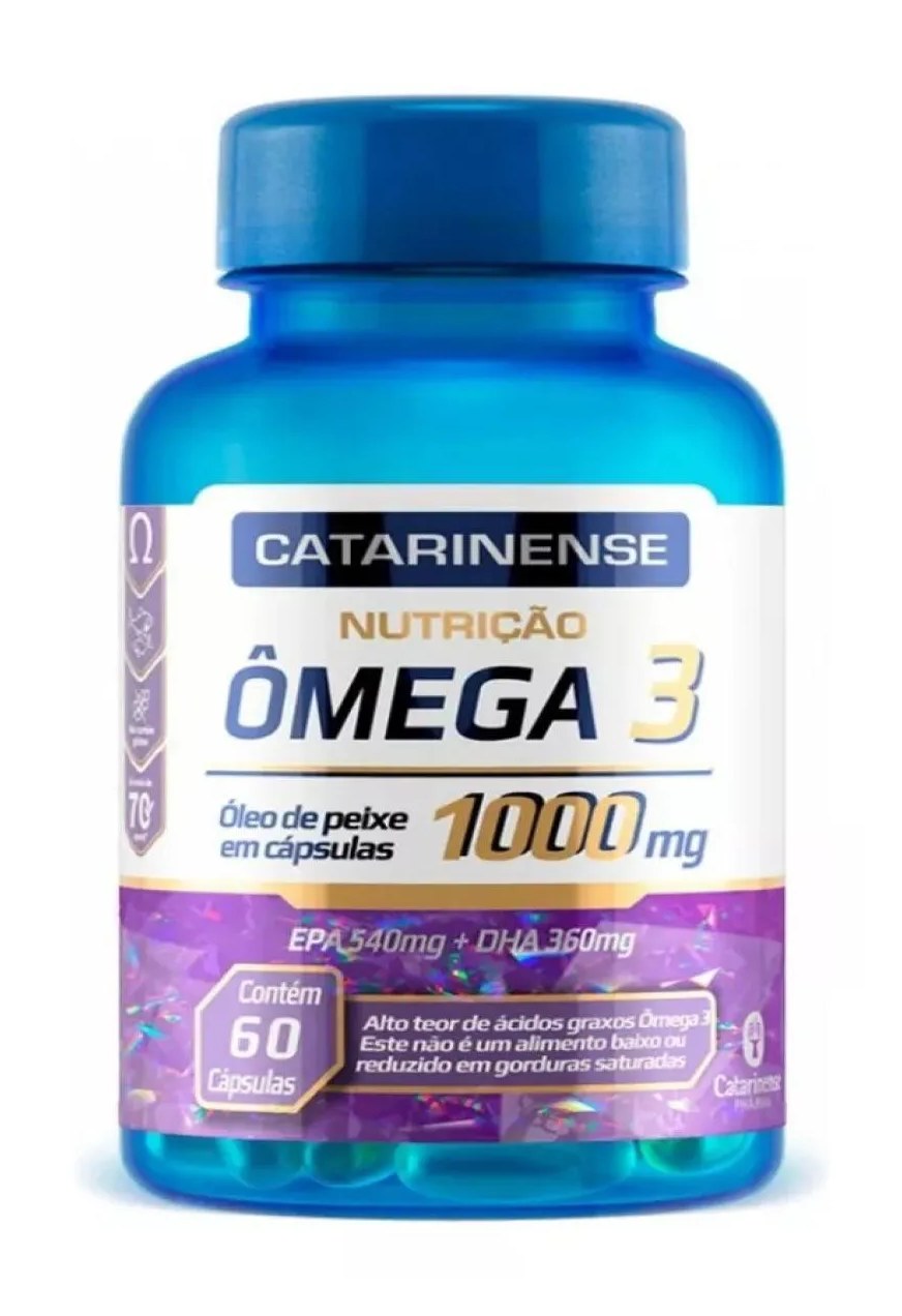 Suplemento Alimentar Catarinense Ômega 3 Nutrição 60Cps