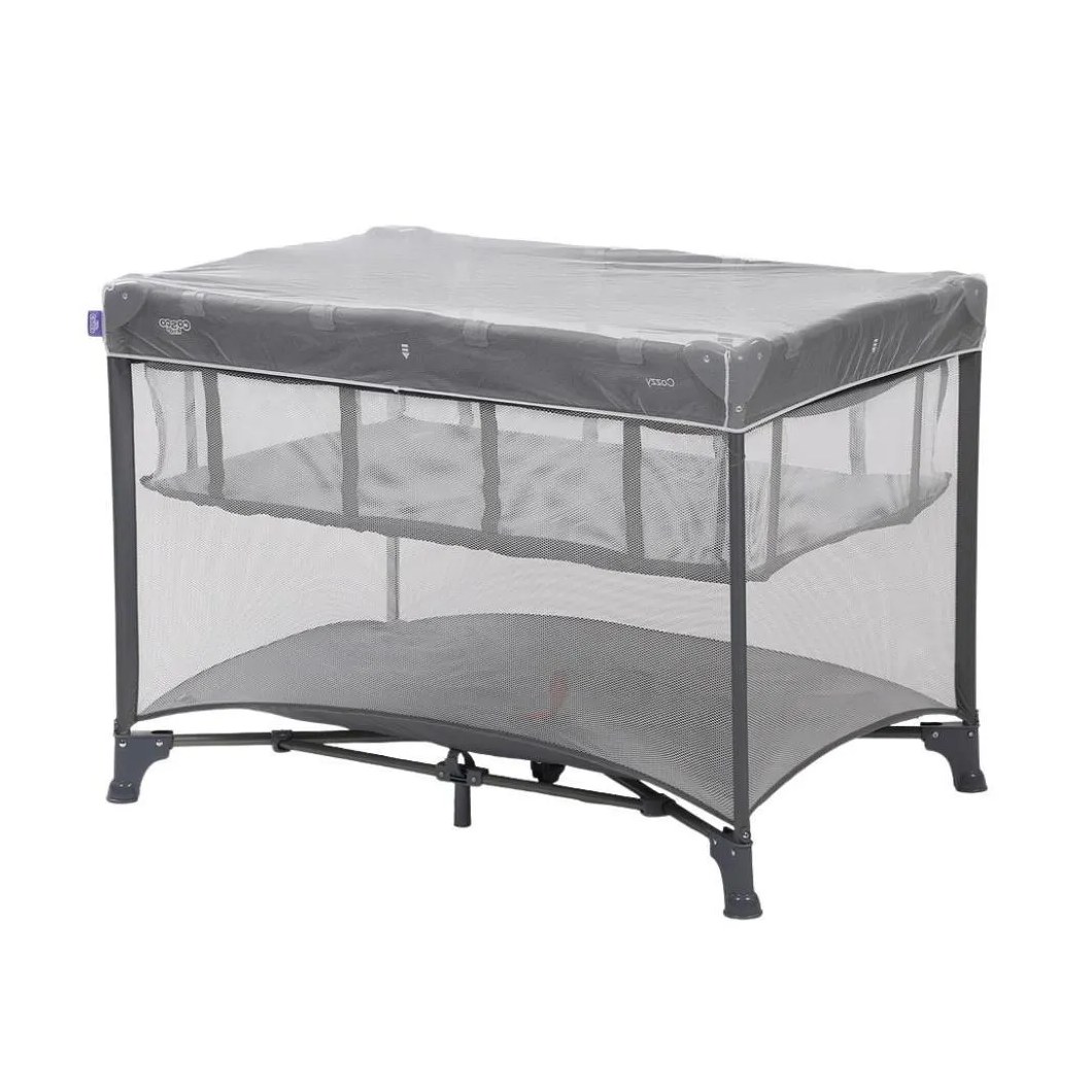 Berço Portátil Cozzy Cinza Lápis - Cosco Kids
