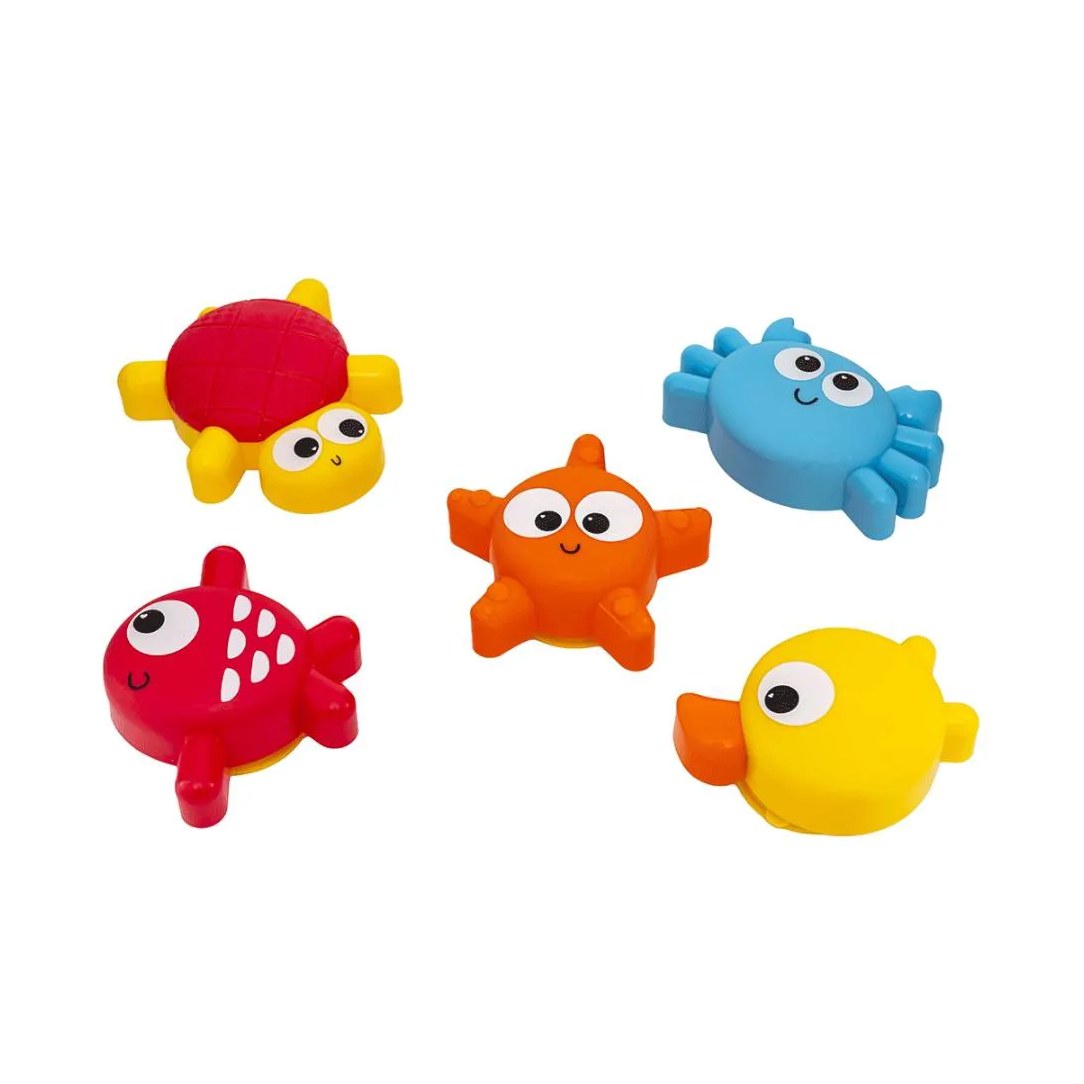 Brinquedo para Banho com Ventosa Amigos Marinhos - Buba
