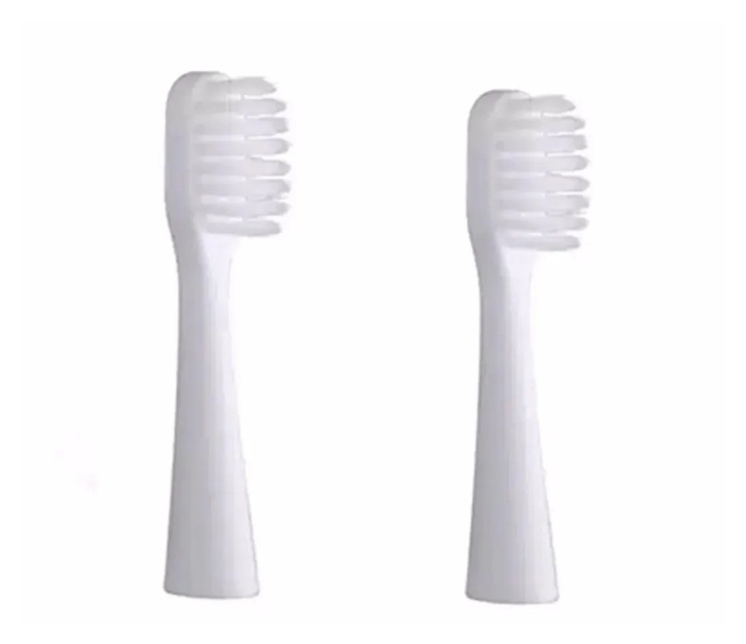 Refil para Escova de Dente Elétrica Chicco 2 Unidades Branca