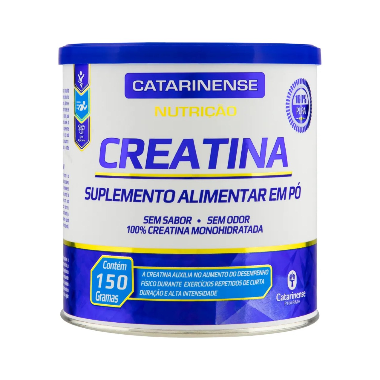 Creatina Monohidratada Catarinense Sem Sabor 150g